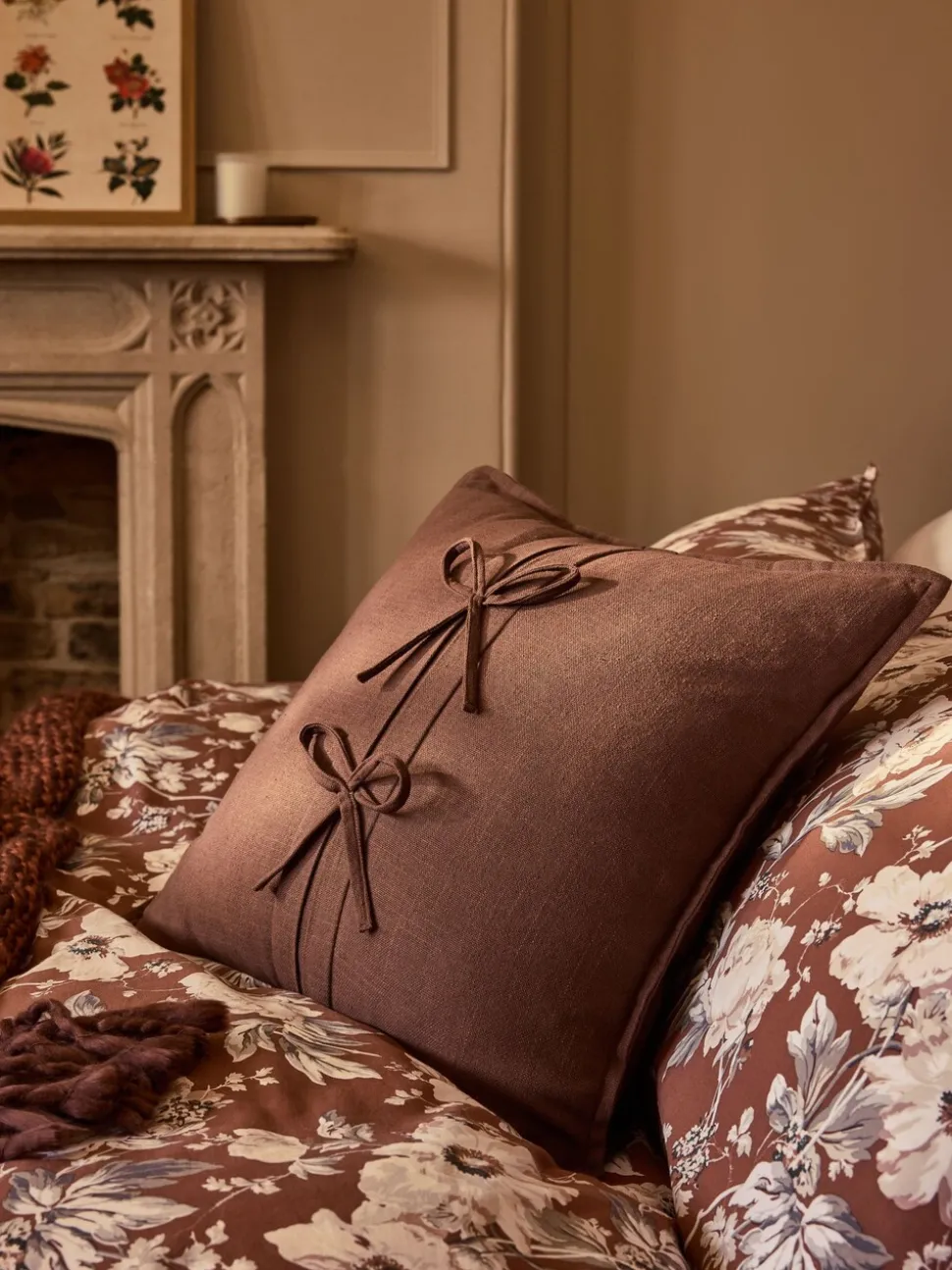 Laura Ashley Sasha Bow Cushion