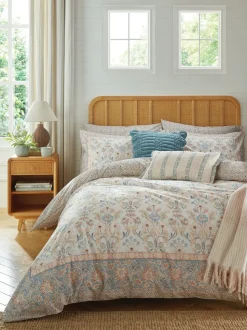 Laura Ashley Semington 200 Thread Count Duvet Cover and Pillowcase Set