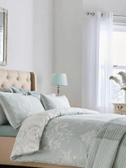 Laura Ashley set van 2 200 -draads Josette 100% katoenen kussenslopen
