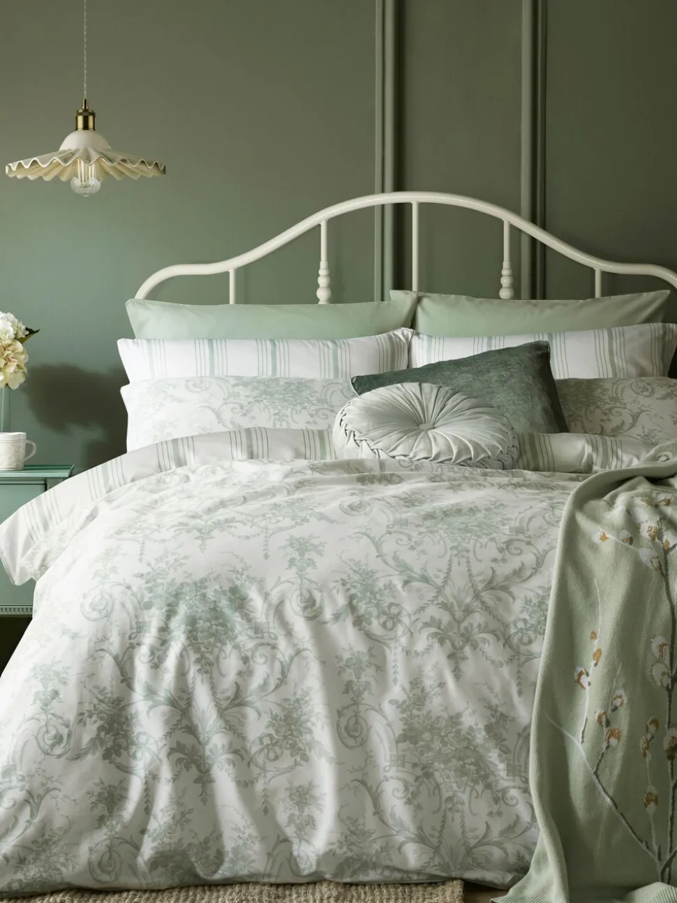 Laura Ashley set van 2 Tuileries 100% katoenen kussenslopen
