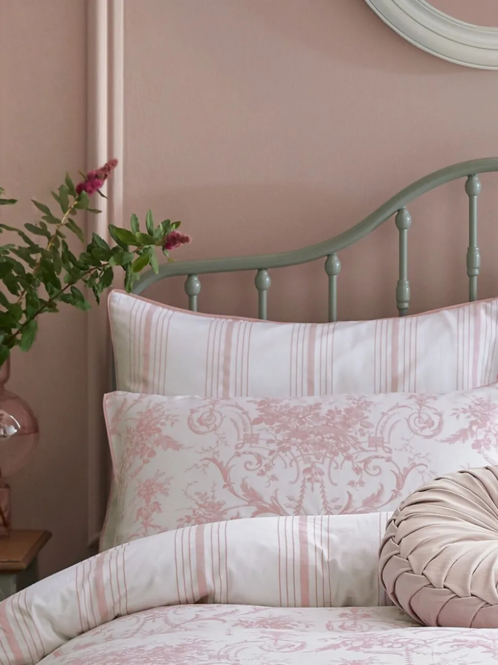 Laura Ashley set van 2 Tuileries 100% katoenen kussenslopen