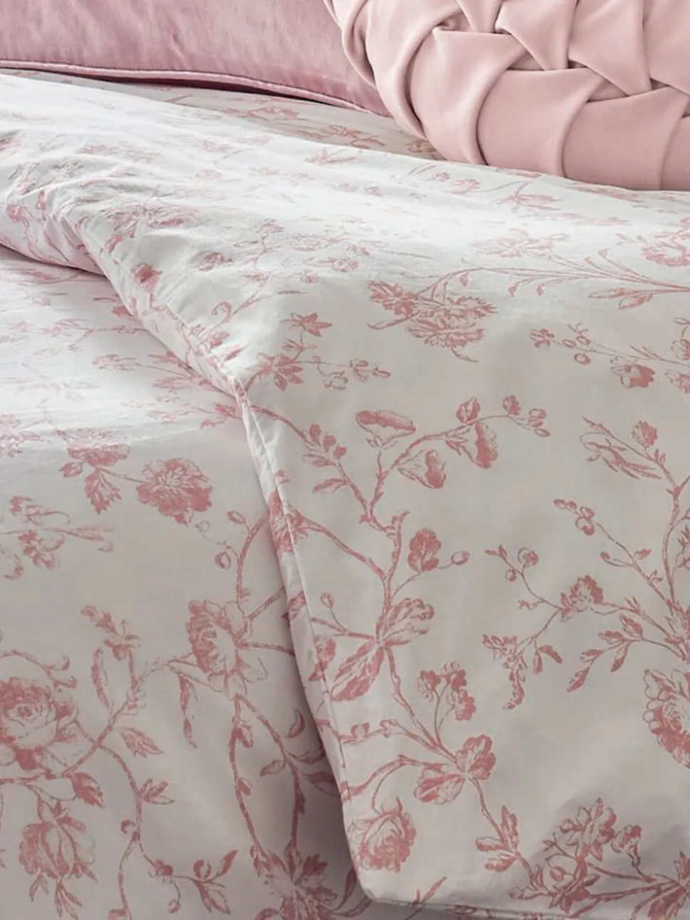 Laura Ashley set van 200-draads Aria dekbedovertrek en kussensloop