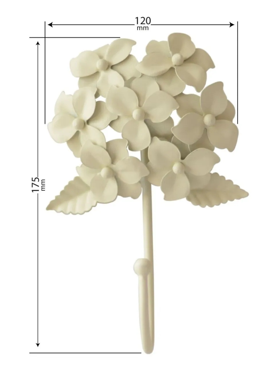 Laura Ashley set van 2hortensiahaken