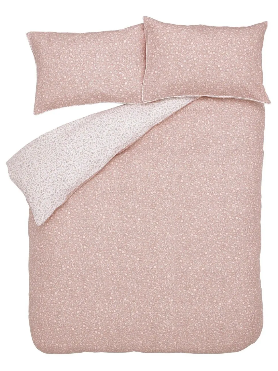 Laura Ashley Supersoft 100% Brushed Cotton Campion Duvet Cover and Pillowcase Set