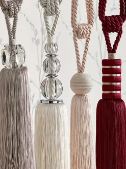 Laura Ashley Theodora gordijnhouder met kwastjes