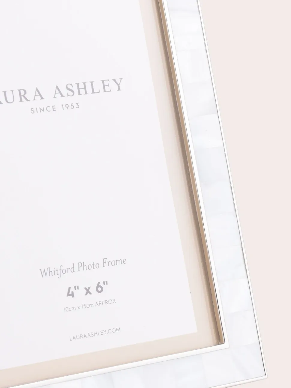 Laura Ashley Whitford vernikkelde fotolijst