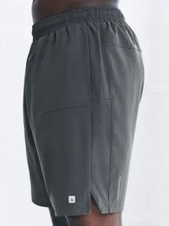 Leisteen grijs - 9 inch - Active sportschoolshort