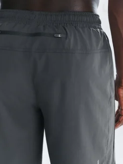 Leisteen grijs - 9 inch - Active sportschoolshort