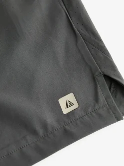 Leisteen grijs - 7 inch - Active sportschoolshort
