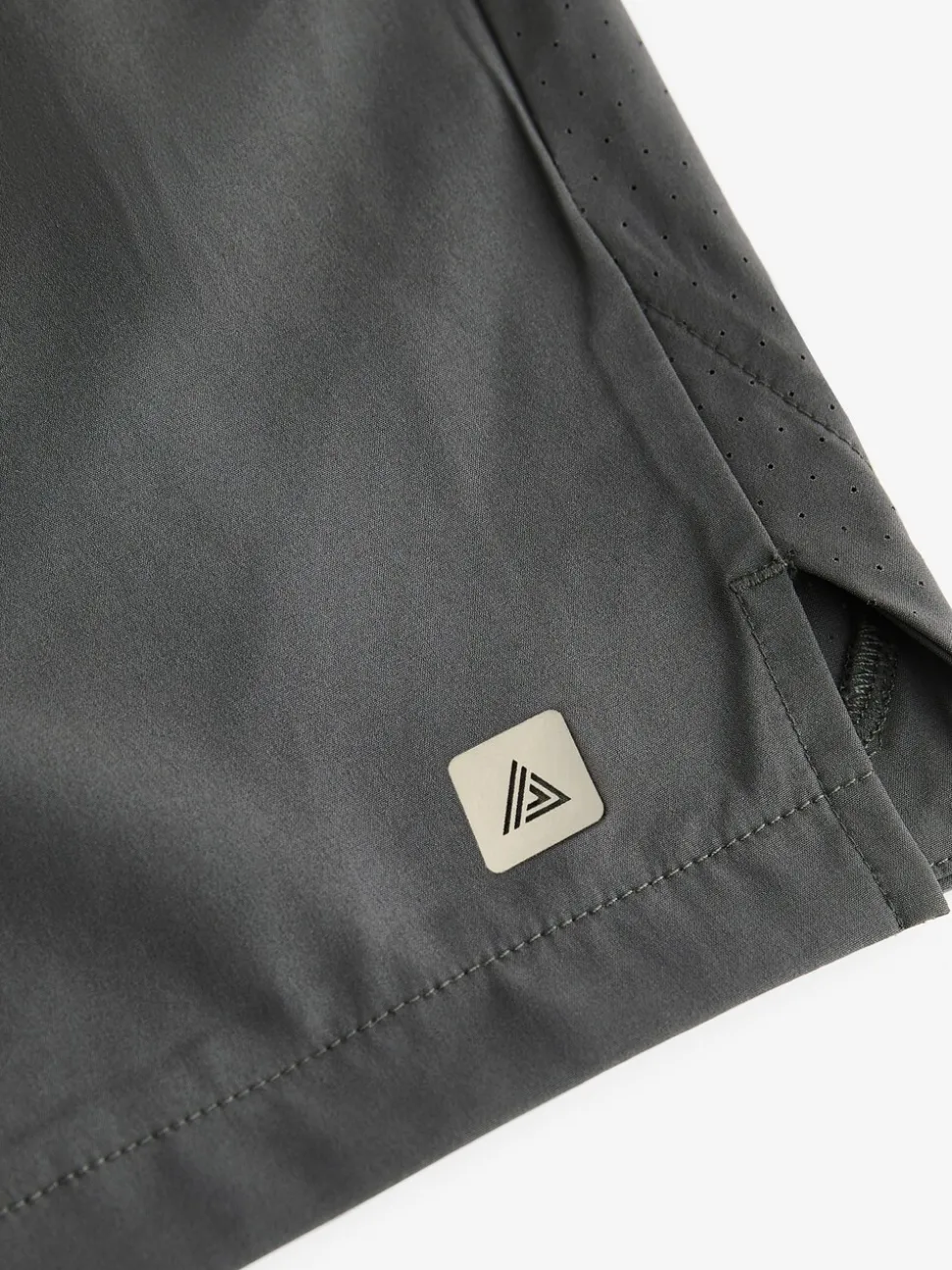 Leisteen grijs - 7 inch - Active sportschoolshort