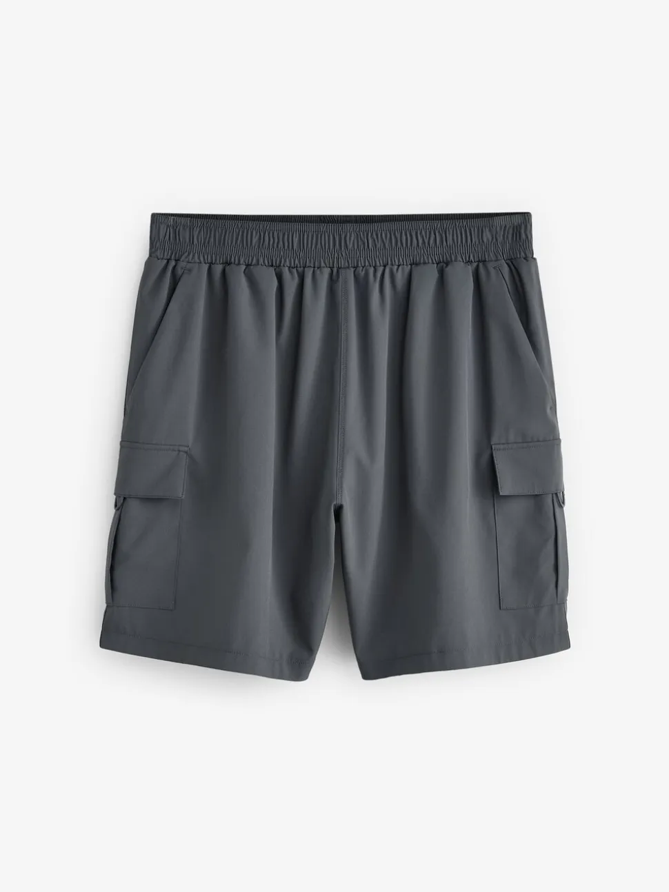 Leisteen grijs - Active cargo gym trainingshorts