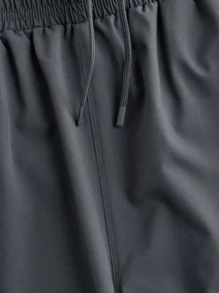Leisteen grijs - Active cargo gym trainingshorts