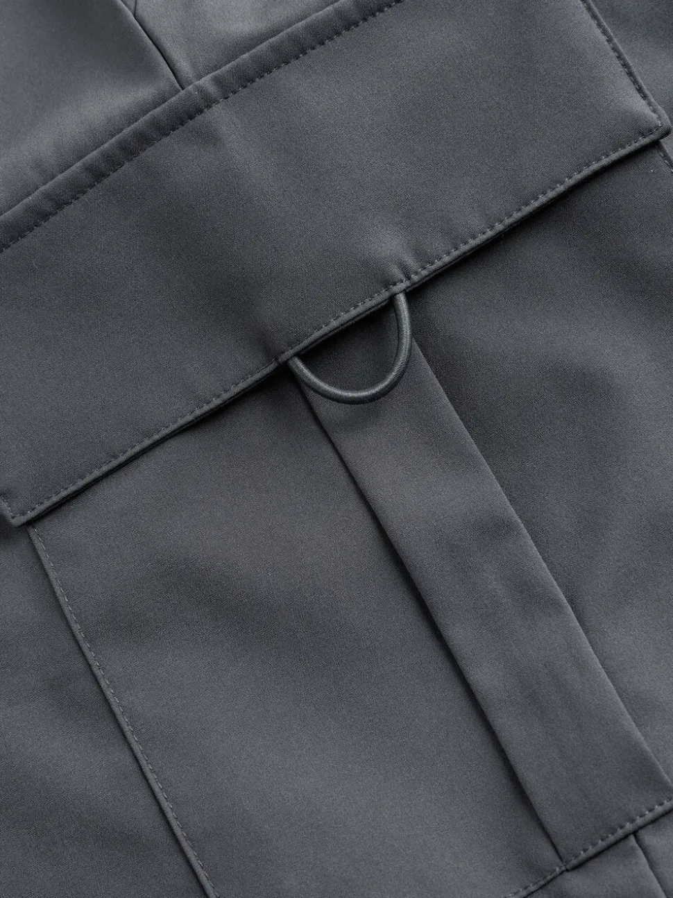 Leisteen grijs - Active cargo gym trainingshorts