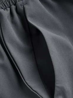 Leisteen grijs - Active cargo gym trainingshorts