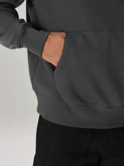Leisteen grijs - Hoodie met grafische print