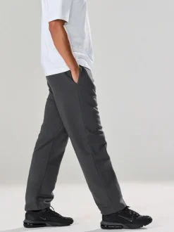Leisteen grijs - Straight fit - Relaxed Fit Brushback Heavyweight Joggers