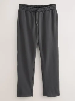 Leisteen grijs - Straight fit - Relaxed Fit Brushback Heavyweight Joggers