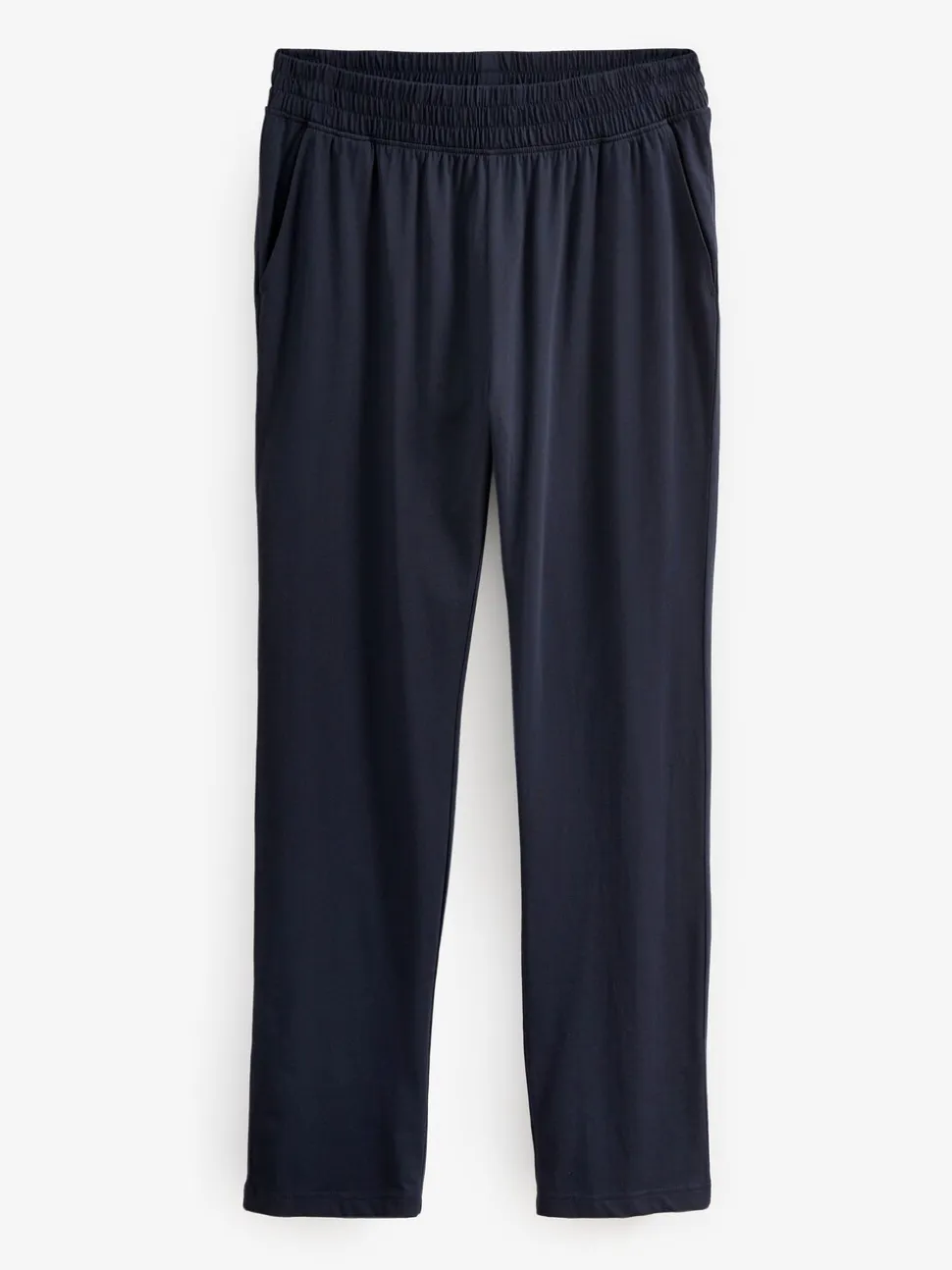 Leisteengrijs/marineblauw - Jersey pyjamaset met lange mouwen