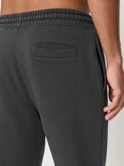 Leisteengrijs/marineblauw - Slim Fit Brushback Heavyweight 2 Pack Joggers