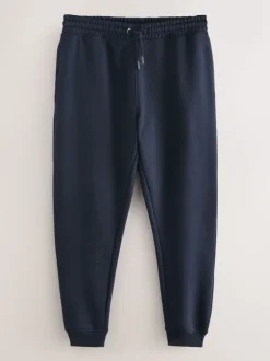 Leisteengrijs/marineblauw - Slim Fit Brushback Heavyweight 2 Pack Joggers