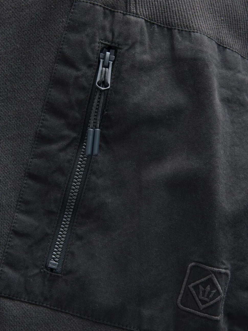 Leisteengrijs/marineblauw - Slim Fit Utility Brushback Heavyweight 2 Pack Cargo Joggers