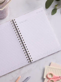 Leopard Print B5 Lined Notebook