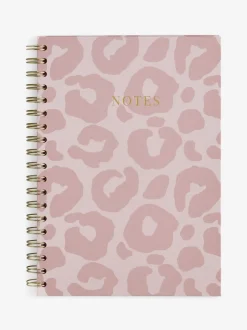 Leopard Print B5 Lined Notebook
