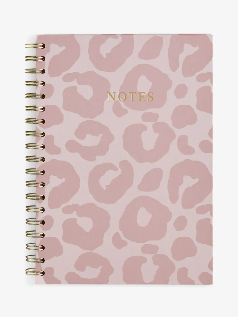 Leopard Print B5 Lined Notebook
