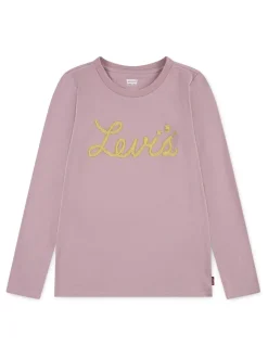 Levi's® Appliqué Logo Long Sleeve Top