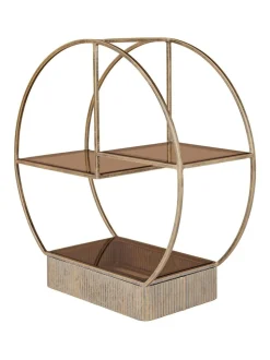 Libra Interiors Belvedere Aged Multi Tier Buffet Stand Small