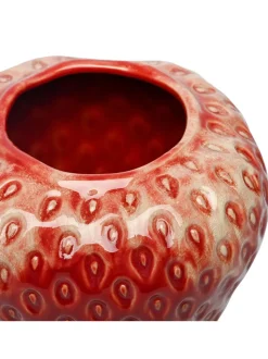 Libra Interiors Berry Glaze Vase Large