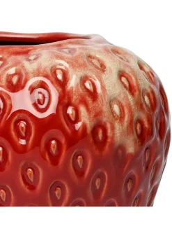Libra Interiors Berry Glaze Vase Large