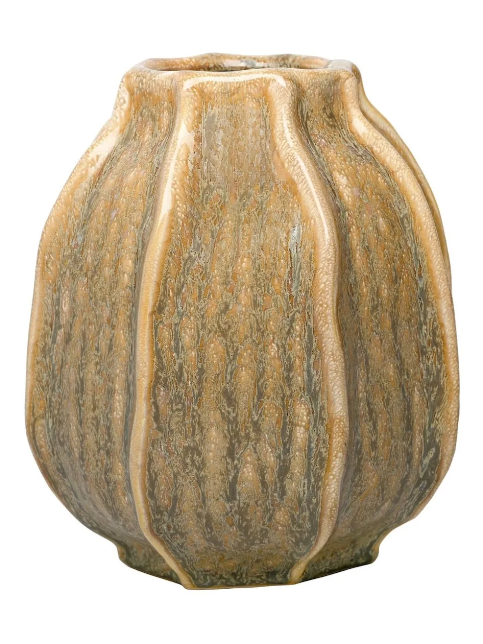Libra Interiors Colston Reactive Glaze Vase Medium