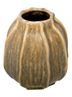Libra Interiors Colston Reactive Glaze Vase Medium
