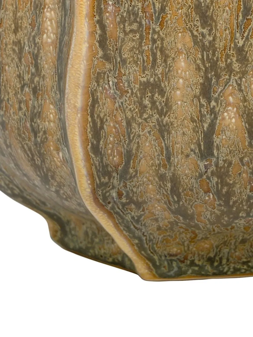 Libra Interiors Colston Reactive Glaze Vase Medium