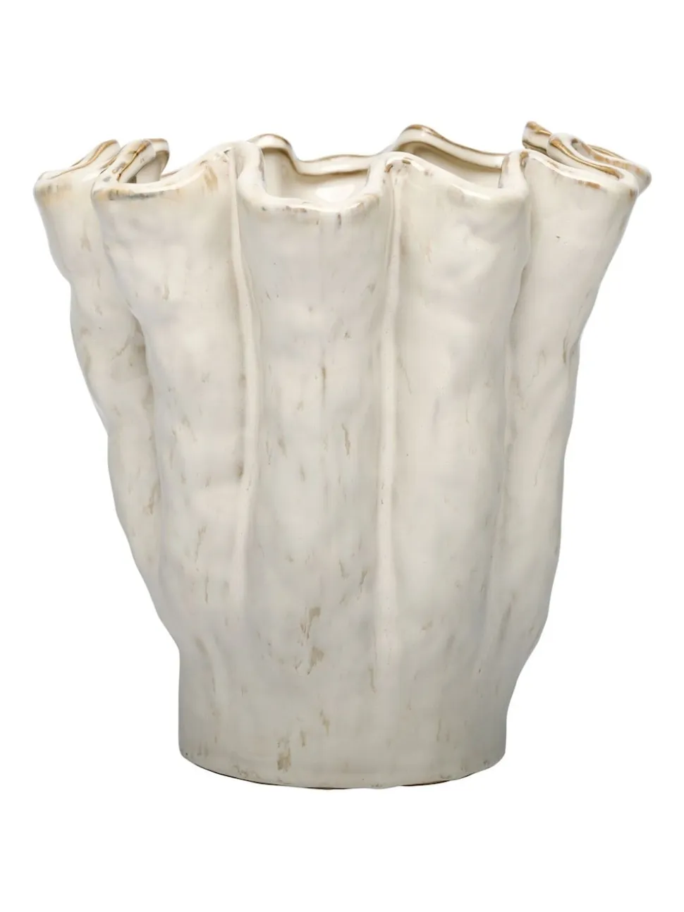 Libra Interiors Medium Coralie Glazed Vase