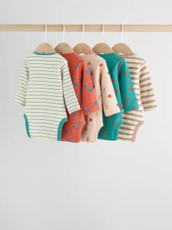 Licht - Set van 5 babyrompertjes