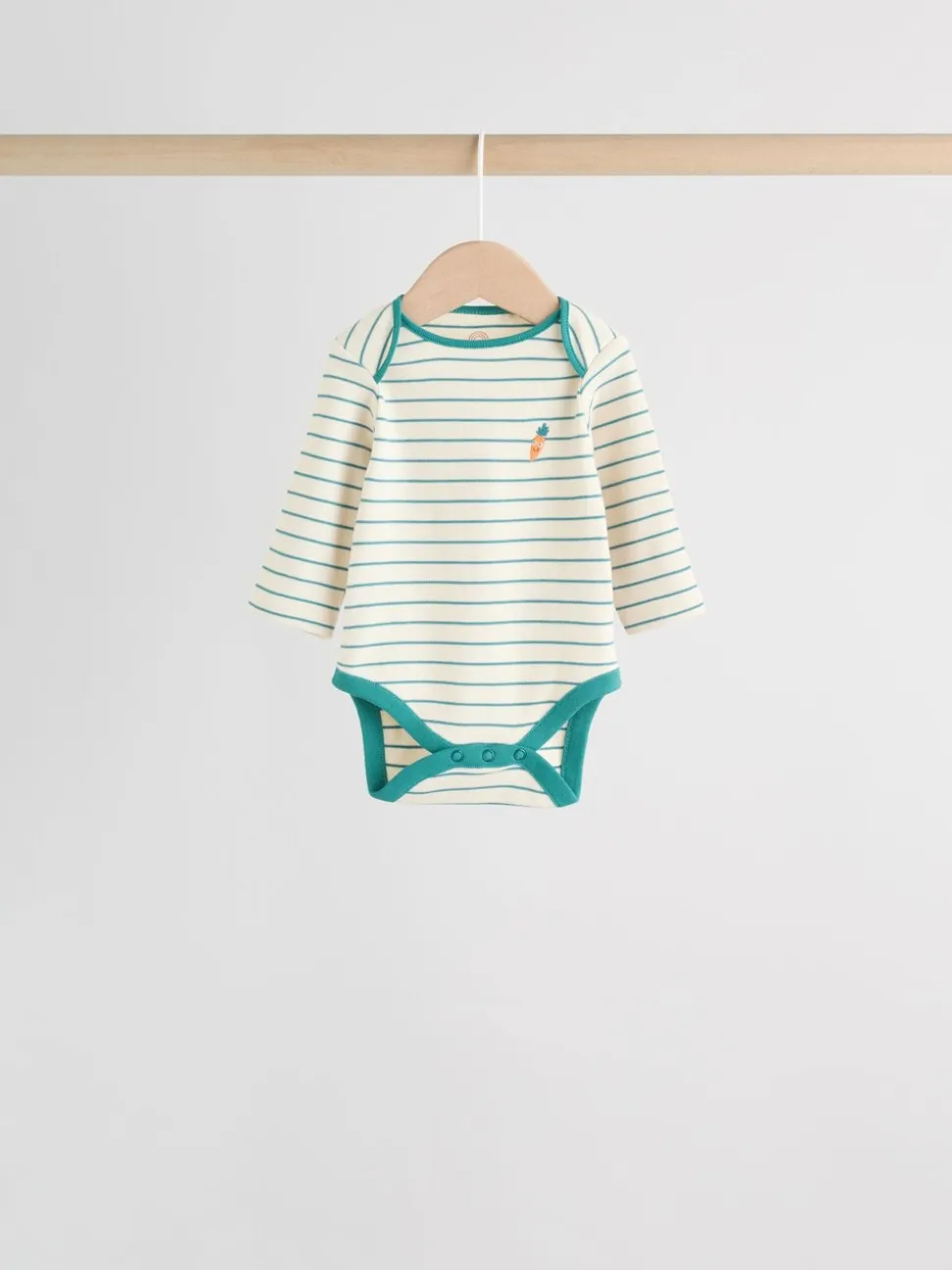 Licht - Set van 5 babyrompertjes