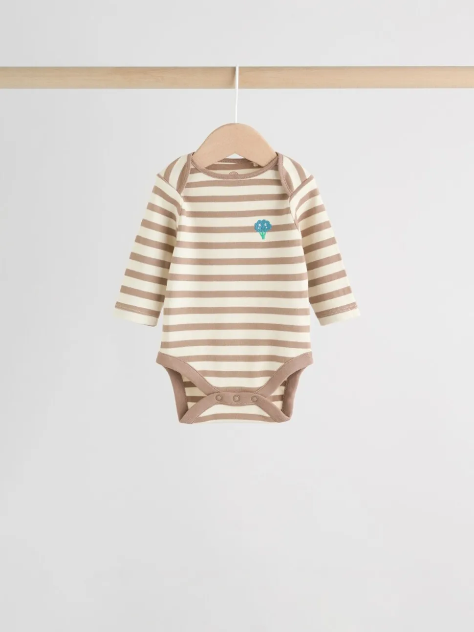 Licht - Set van 5 babyrompertjes