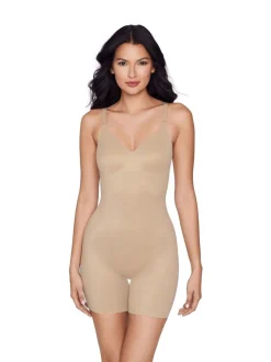 Licht beige - Miraclesuit Show Stopper Low Back All-In-One Bike Shorts