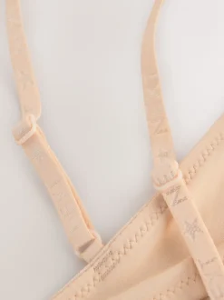 Licht beige - Set van 2 sportbeha's