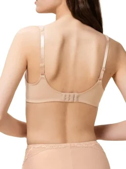 Licht beige - Triumph - Modern zachte katoenen beha zonder beugel