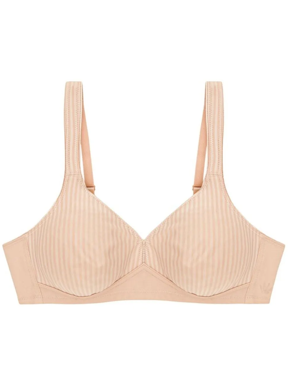 Licht beige - Triumph - Modern zachte katoenen beha zonder beugel