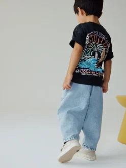 Lichtblauw - Barrel jeans (3mnd -7jr)