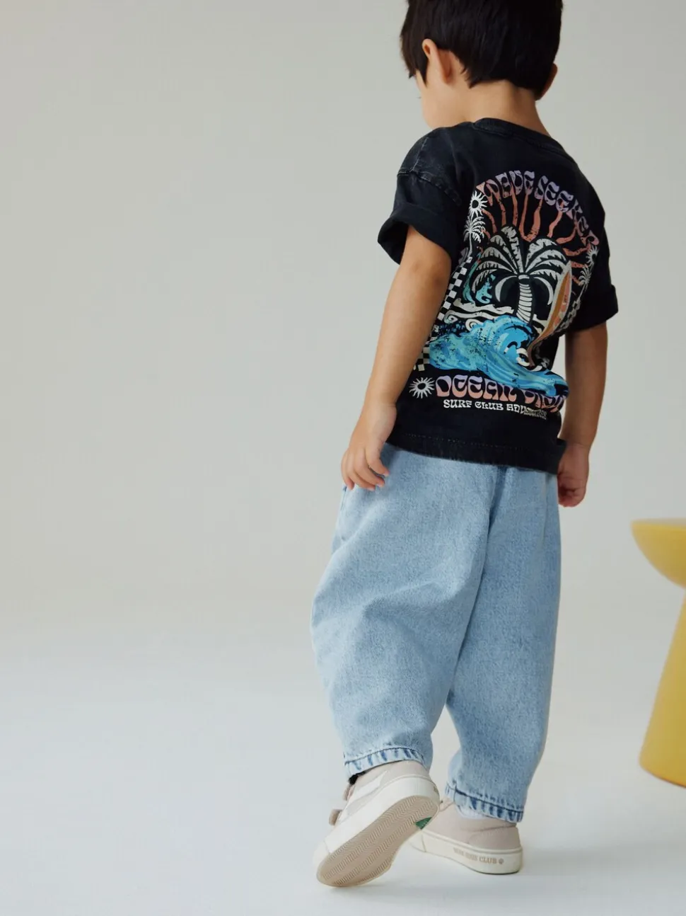 Lichtblauw - Barrel jeans (3mnd -7jr)