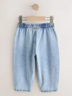 Lichtblauw - Barrel jeans (3mnd -7jr)