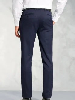 Lichtblauw - Brook Taverner Flannel Trousers