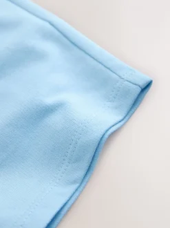 Lichtblauw - Jersey short (3 mnd-7 jr)