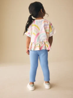 Lichtblauw - Legging (3 mnd-7 jr)