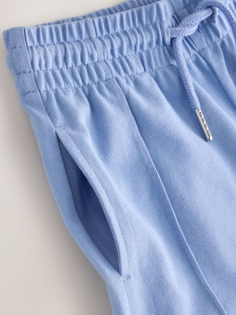 Lichtblauw - Short Sleeve Polo Shirt and Shorts Set (3-16yrs)